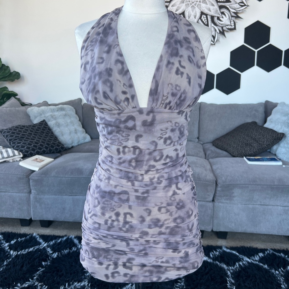 Guess Leopard Mini Dress
